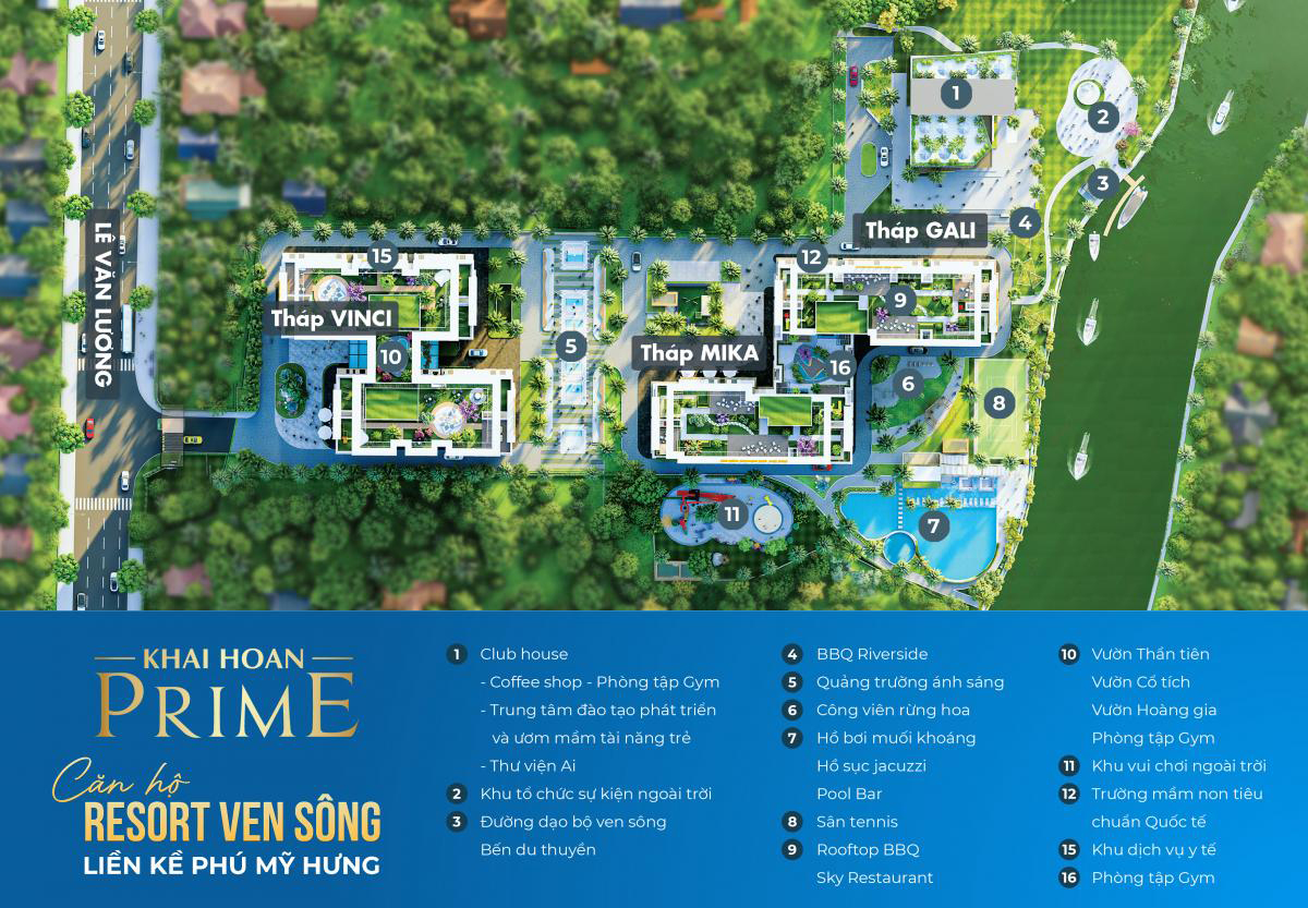 MẶT BẰNG TỔNG THỂ