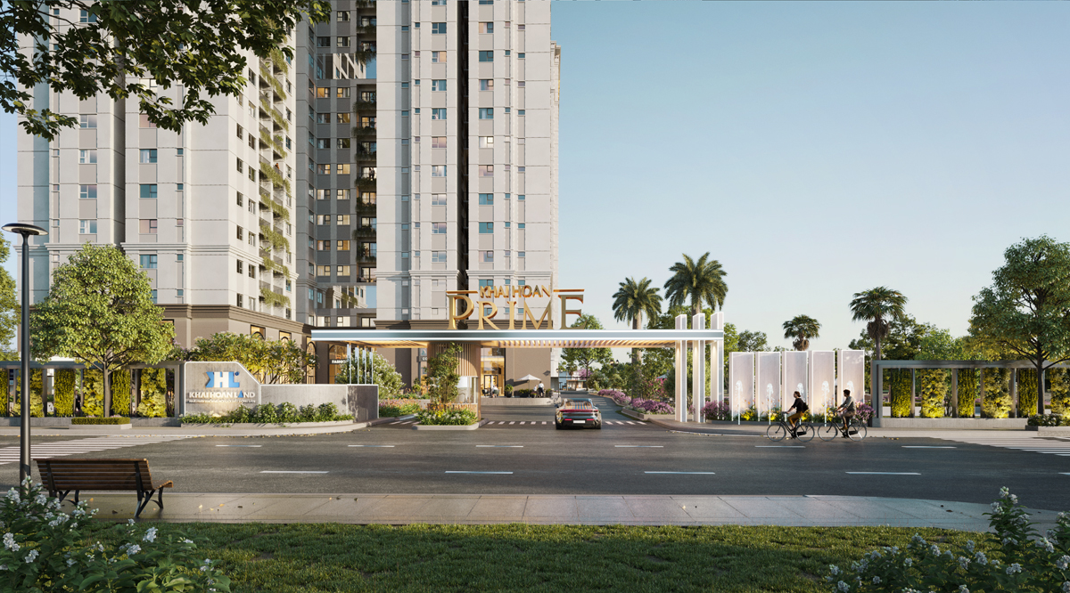 Cổng chào sang trọng