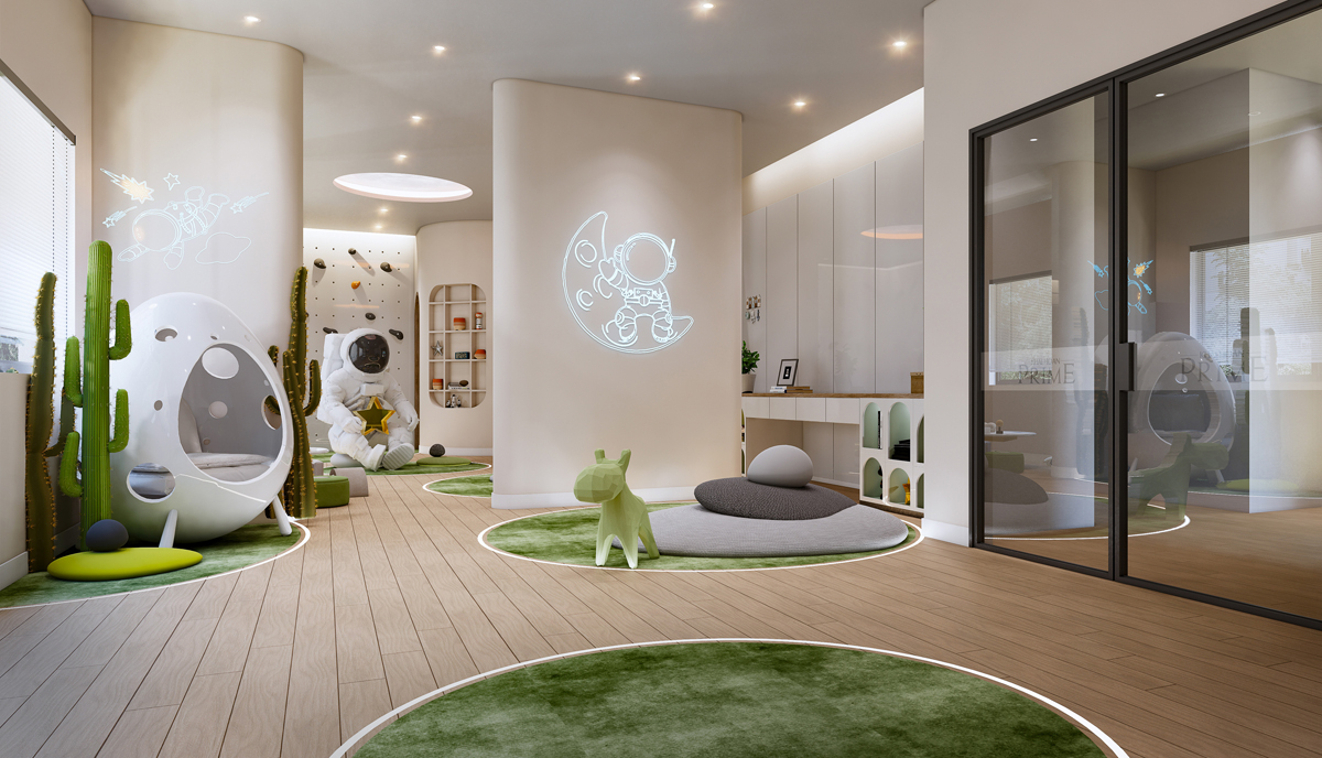 Khu trẻ em trong nhà